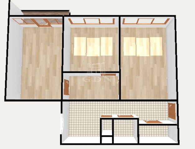 Eladó panellakás, Budapesten, XV. kerületben 80.9 M Ft, 3 szobás