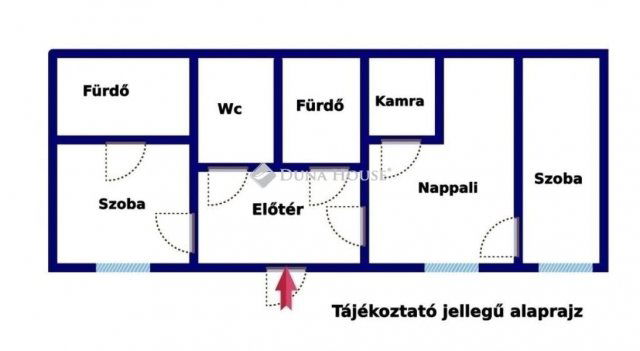 Eladó téglalakás, Budapesten, VI. kerületben 93 M Ft, 3 szobás