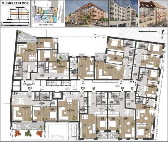 Eladó téglalakás, Miskolcon 77.821 M Ft, 2 szobás