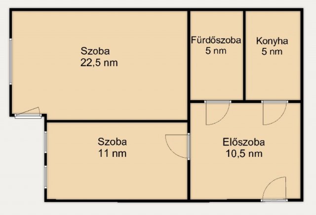 Eladó téglalakás, Budapesten, VII. kerületben 74.9 M Ft