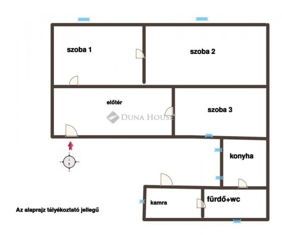 Eladó családi ház, Szegeden 72 M Ft, 3 szobás