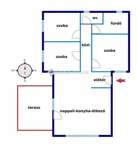 Kiadó ikerház, albérlet, Enesén 300 E Ft / hó, 4 szobás