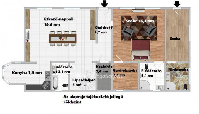 Eladó családi ház, Szarvason 45 M Ft, 2+1 szobás