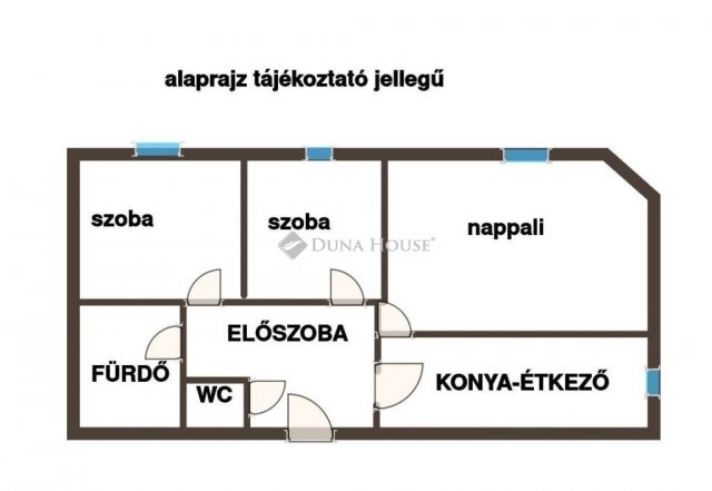Kiadó téglalakás, albérlet, Pécsett 220 E Ft / hó, 3 szobás