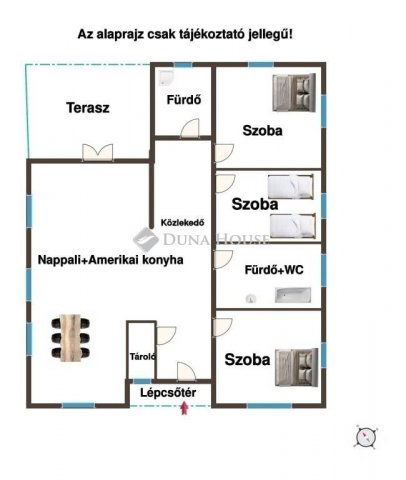 Eladó családi ház, Mórahalmon 81.441 M Ft, 4 szobás
