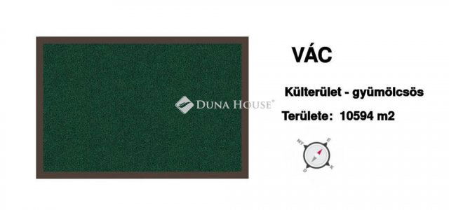 Eladó telek, Vácon 13 M Ft / költözzbe.hu