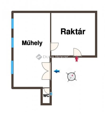 Kiadó iroda, Kiskunfélegyházán 80 E Ft / hó