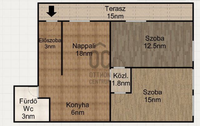 Eladó téglalakás, Budapesten, XVIII. kerületben 84.9 M Ft