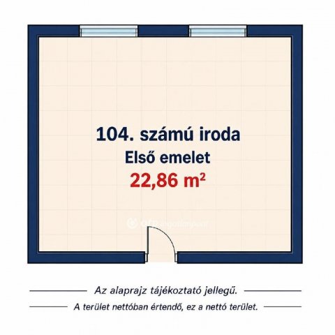 Kiadó iroda, Debrecenben 81 E Ft / hó, 1 szobás
