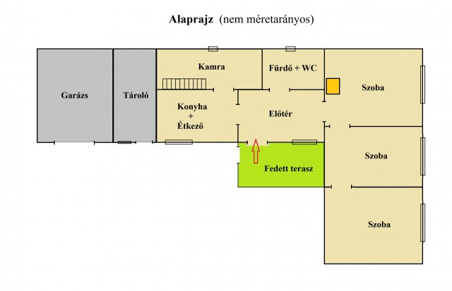 Eladó családi ház, Városlődön 24.8 M Ft, 3 szobás