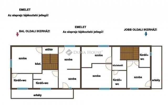 Eladó ikerház, Budapesten, XVIII. kerületben 135.5 M Ft, 5 szobás