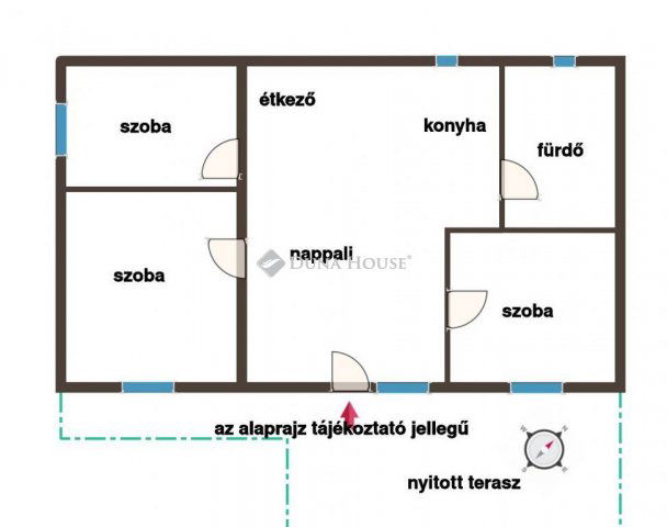 Eladó családi ház, Tápióságon 65 M Ft, 4 szobás