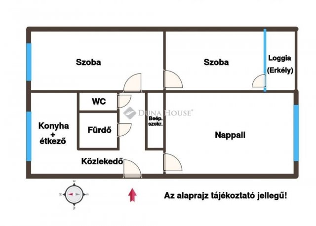 Eladó panellakás, Budapesten, IV. kerületben 74.99 M Ft, 3 szobás