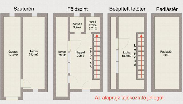 Eladó családi ház, Diósjenőn 35.9 M Ft, 2+1 szobás