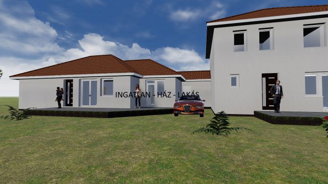 Eladó ikerház, Gödöllőn 129.9 M Ft, 5 szobás