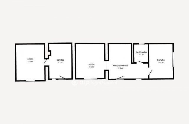 Eladó családi ház, Alsóvadászon 9.2 M Ft, 2+1 szobás