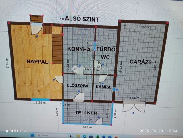 Eladó családi ház, Budapesten, XVI. kerületben 55 M Ft, 2 szobás