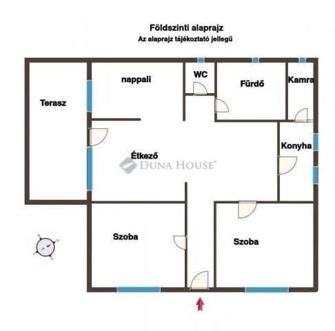 Eladó családi ház, Emődön 62 M Ft, 3 szobás