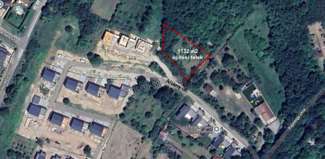 Eladó telek, Vácon 34.9 M Ft / költözzbe.hu