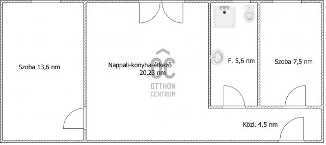 Eladó téglalakás, Pakson 39.9 M Ft, 3 szobás