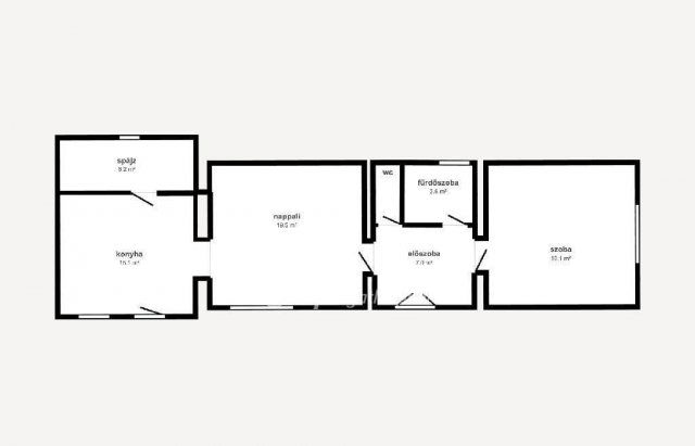 Eladó családi ház, Mezőkövesden 29.9 M Ft, 2 szobás