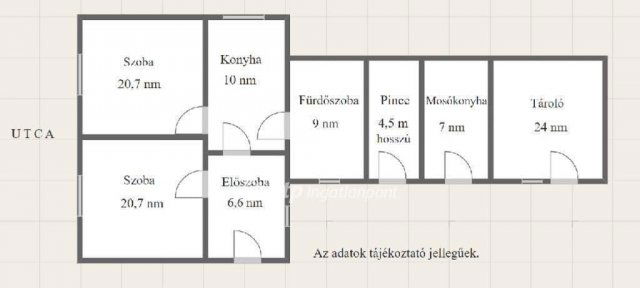 Eladó családi ház, Sásdon 35 M Ft, 2 szobás