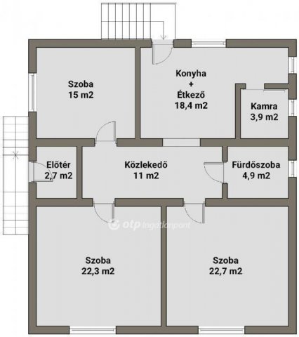 Eladó családi ház, Mándokon 48.5 M Ft, 3 szobás
