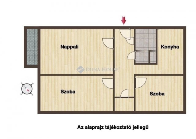Eladó panellakás, Budapesten, XXI. kerületben 75 M Ft, 2+1 szobás