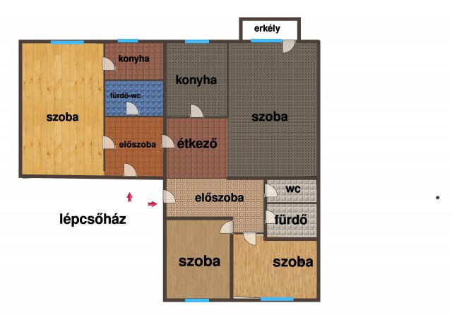 Eladó panellakás, Budapesten, XIX. kerületben 84.9 M Ft, 4 szobás
