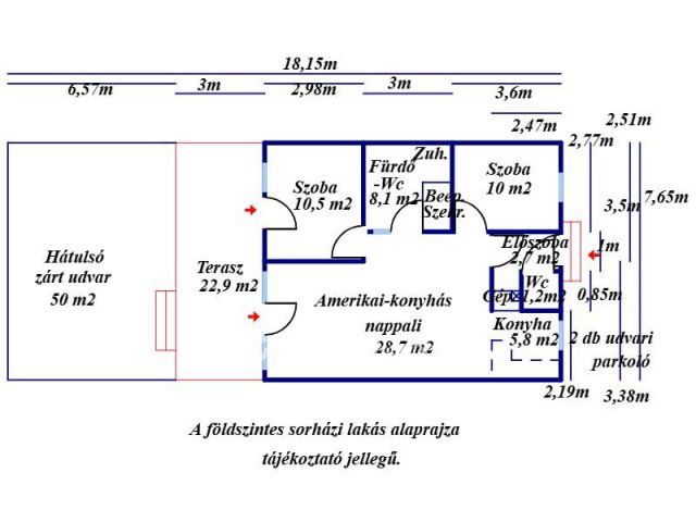 Eladó téglalakás, Kecskeméten 79 M Ft, 3 szobás