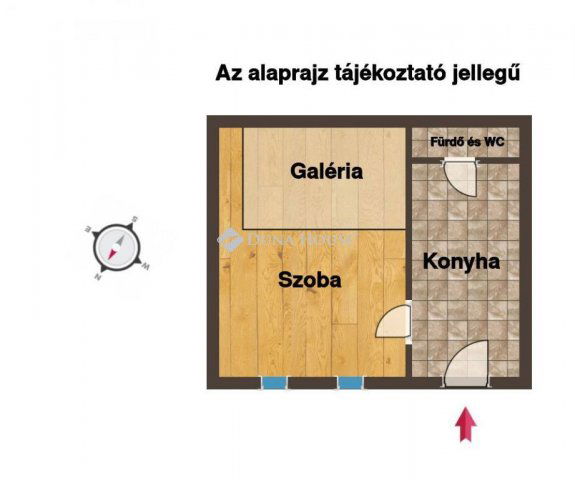 Eladó téglalakás, Budapesten, VII. kerületben 33 M Ft, 1 szobás