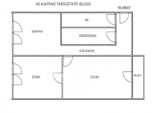 Eladó panellakás, Bátonyterenyén 16.8 M Ft, 2 szobás