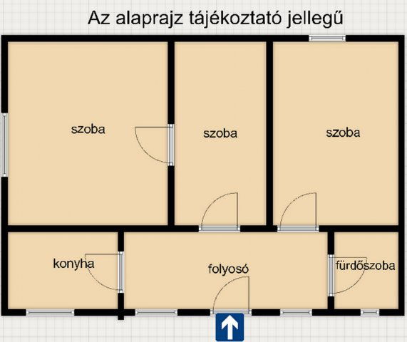 Eladó családi ház, Kiskunmajsán 9.7 M Ft, 3 szobás