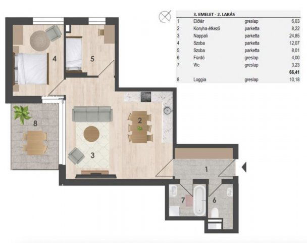 Eladó téglalakás, Budapesten, XIV. kerületben 132.99 M Ft