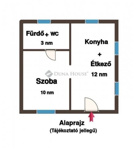 Eladó családi ház, Békéscsabán 15.5 M Ft, 1 szobás
