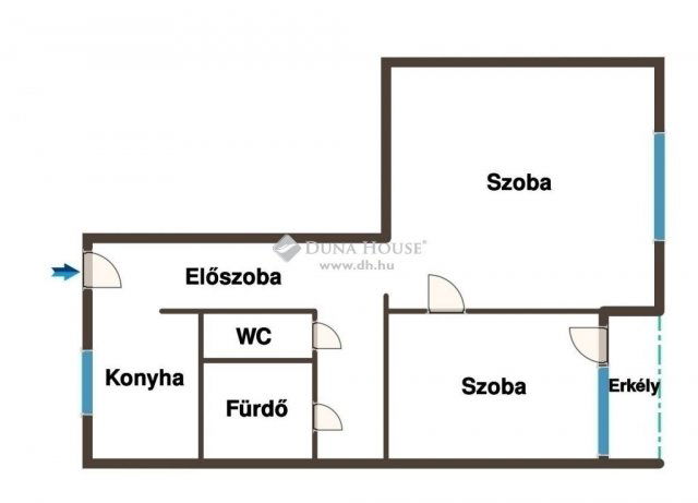 Eladó panellakás, Budapesten, X. kerületben 59.9 M Ft, 2 szobás