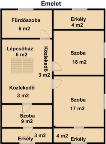 Eladó családi ház, Hosszúpályin 57.9 M Ft, 5 szobás