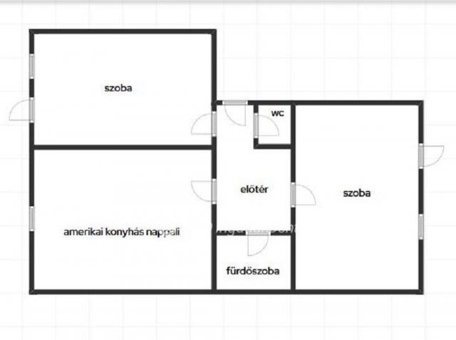 Eladó téglalakás, Nyíregyházán 46 M Ft, 2 szobás