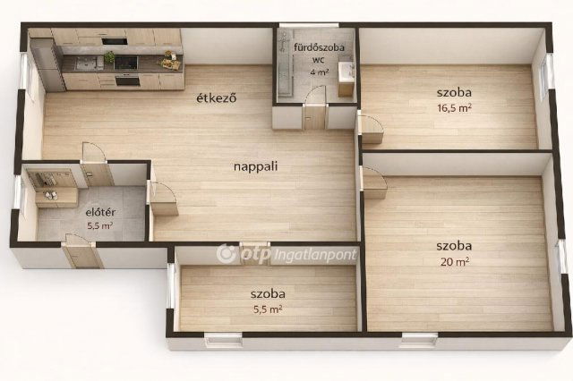 Eladó családi ház, Balassagyarmaton 54.9 M Ft, 3 szobás