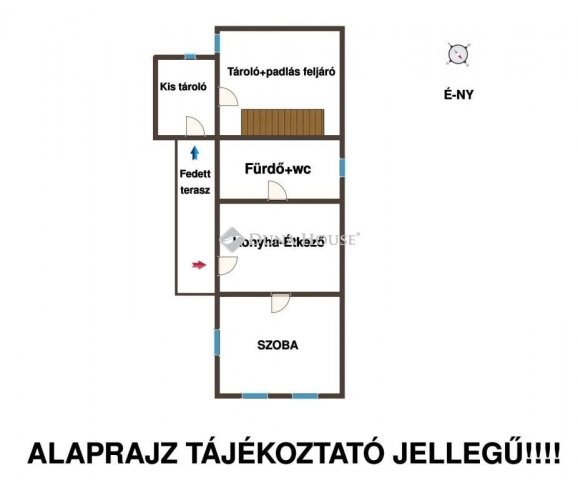 Eladó családi ház, Tóalmáson 23.9 M Ft, 1 szobás
