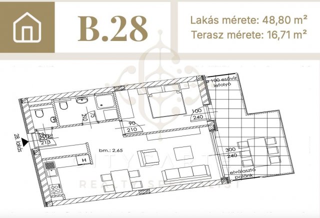 Eladó téglalakás, Balatonlelleén 98.606 M Ft, 2 szobás