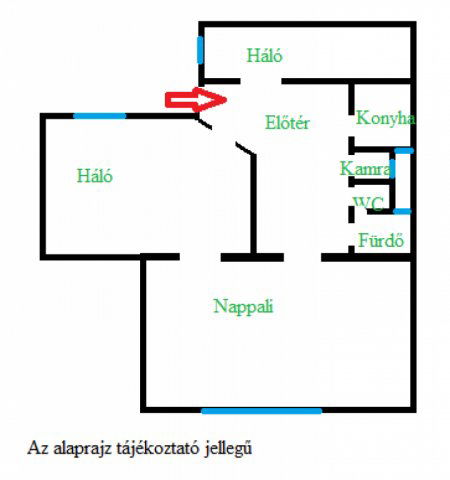 Eladó téglalakás, Budapesten, IX. kerületben 76 M Ft, 2 szobás