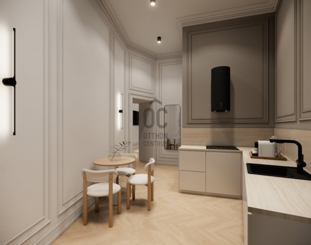 Eladó téglalakás, Budapesten, VI. kerületben 66.5 M Ft, 1 szobás