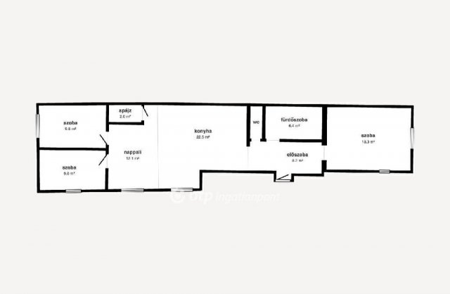 Eladó családi ház, Sajóbábonyon 22 M Ft, 3 szobás