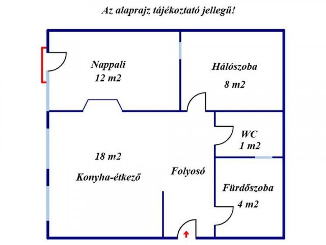 Eladó téglalakás, Kecskeméten 42.49 M Ft, 1+1 szobás