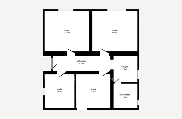 Eladó családi ház, Szamosszegen 12.5 M Ft, 4 szobás