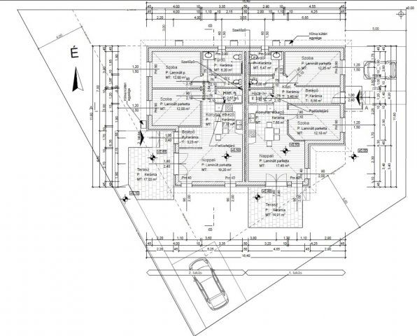 Eladó ikerház, Bagon 89.99 M Ft, 3 szobás / költözzbe.hu
