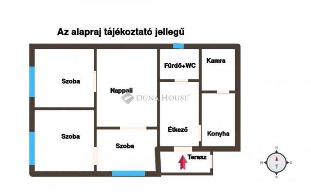 Eladó családi ház, Répáshután 18.5 M Ft, 4 szobás