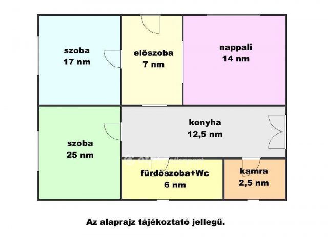 Eladó családi ház, Jászladányon 6.5 M Ft, 2 szobás