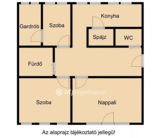 Eladó panellakás, Debrecenben 72.9 M Ft, 2+2 szobás